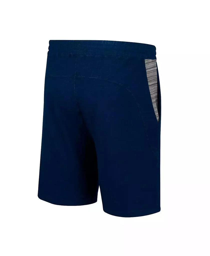 商品Colosseum|Men's Navy Cal Bears Wild Party Tri-Blend Shorts,价格¥225,第2张图片详细描述