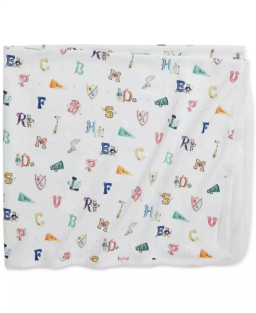 商品Ralph Lauren|x Riley Sheehey Cotton Baby Blanket,价格¥412,第1张图片