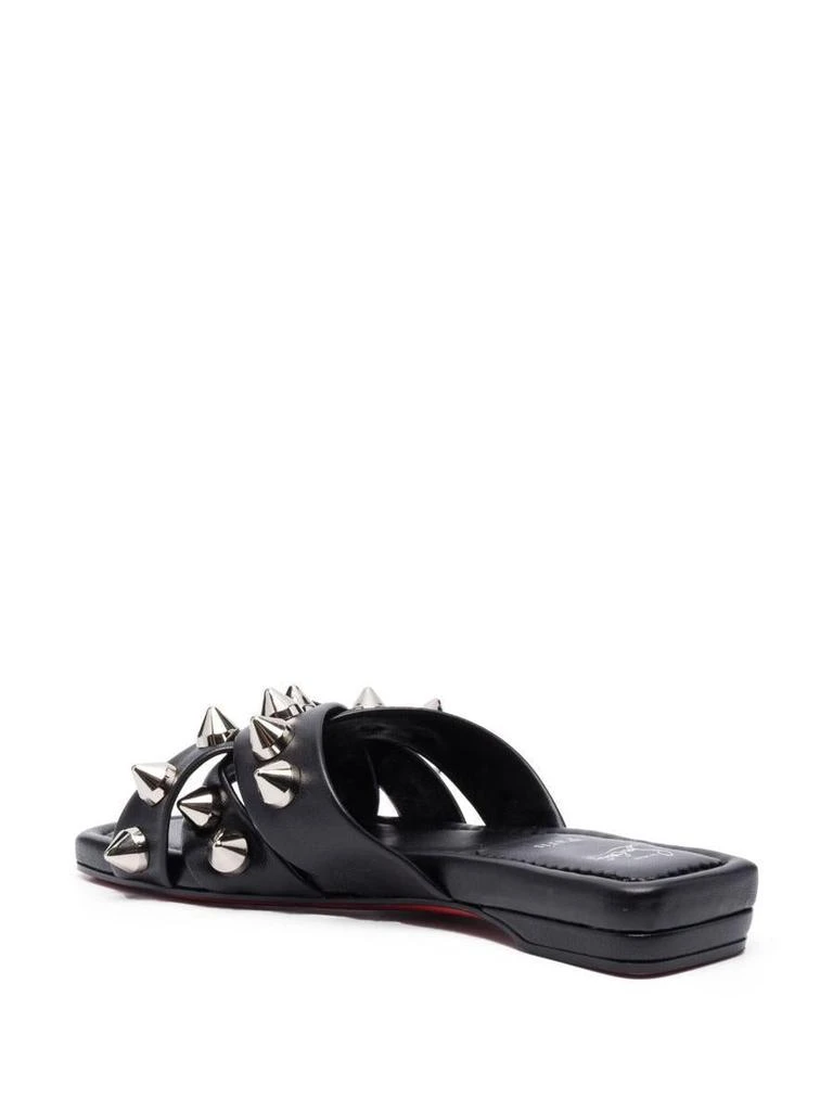 商品Christian Louboutin|Christian Louboutin Miss Spike Leather Sandals,价格¥2926,第3张图片详细描述
