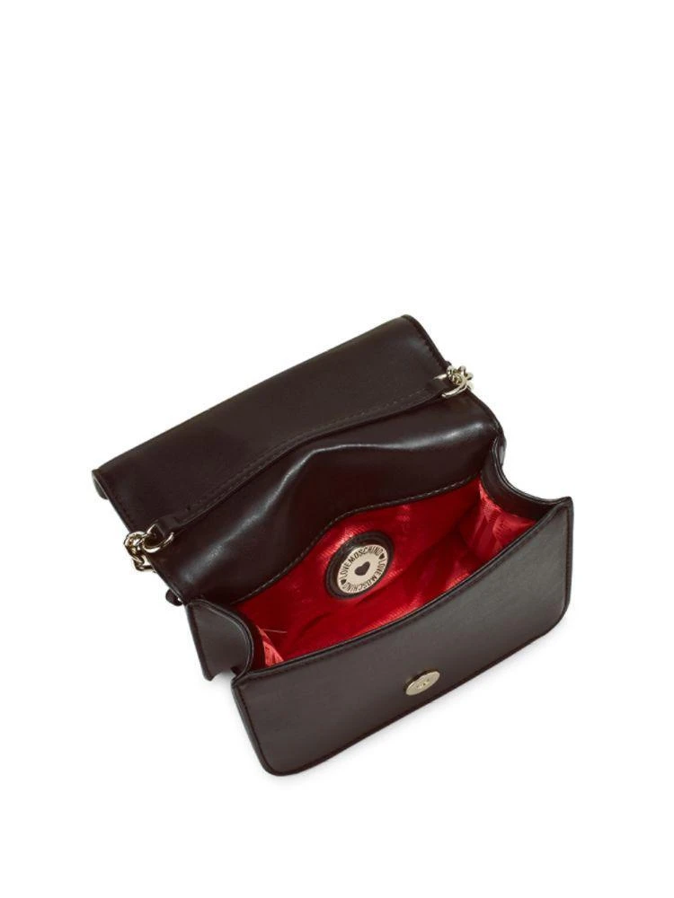 商品Moschino|Flap Chain Crossbody Bag,价格¥1101,第2张图片详细描述