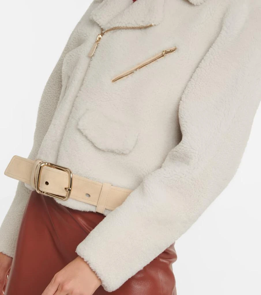 商品Chloé|羊毛皮机车夹克,价格¥24846,第5张图片详细描述