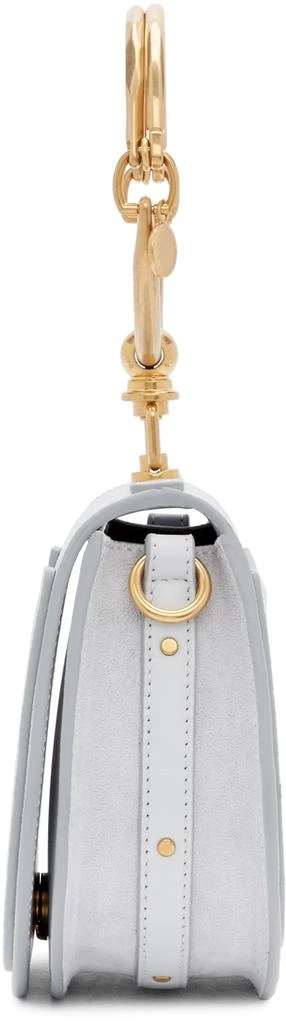 商品Chloé|Grey Lizard Small Nile Bracelet Bag,价格¥8844,第3张图片详细描述