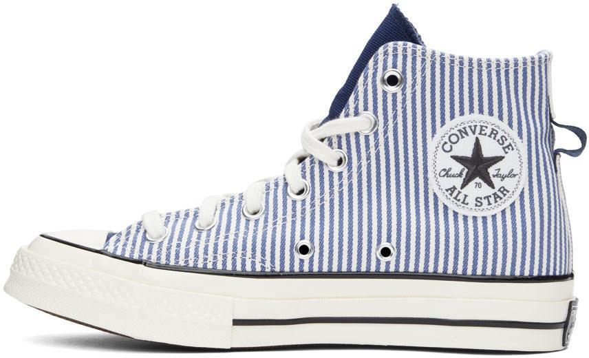 商品Converse|Blue & White Chuck 70 Sneakers,价格¥688,第5张图片详细描述