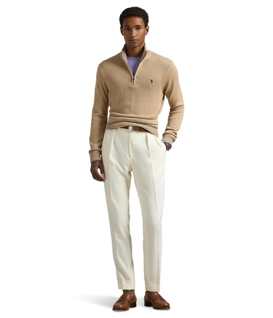 商品Ralph Lauren|Cotton 1/4 Zip Sweater,价格¥535,第4张图片详细描述