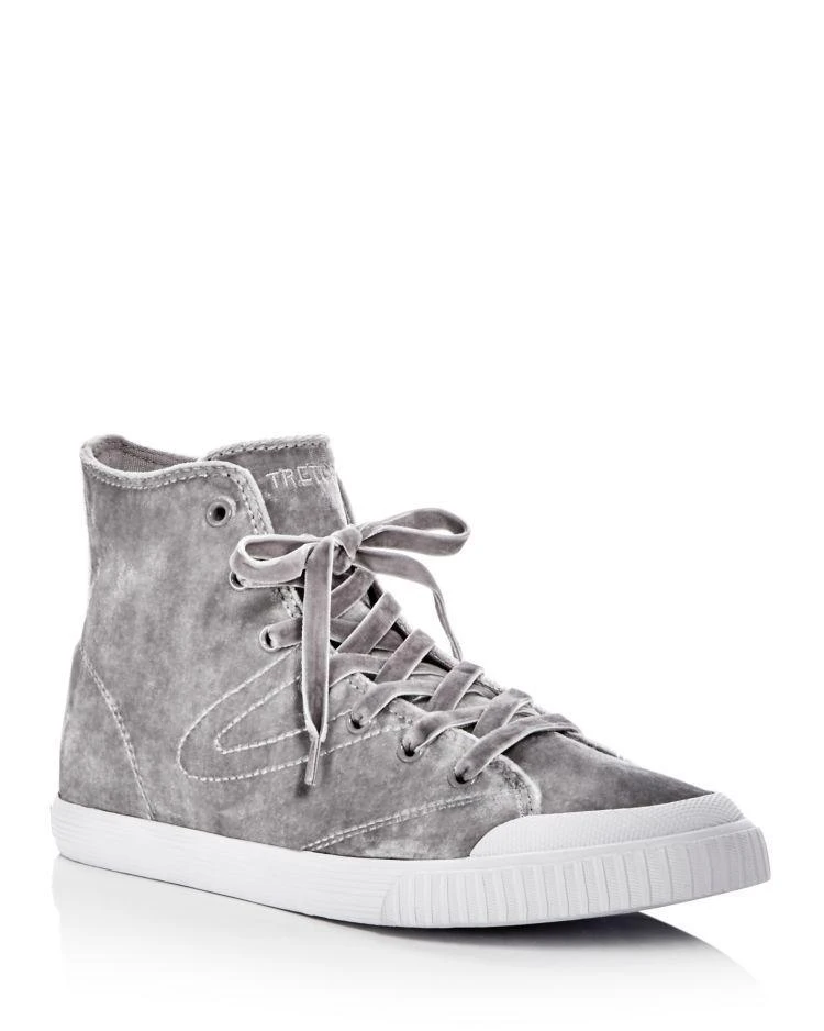 商品Tretorn|Women's Marley Hi4 Velvet High Top Sneakers ,价格¥471,第1张图片