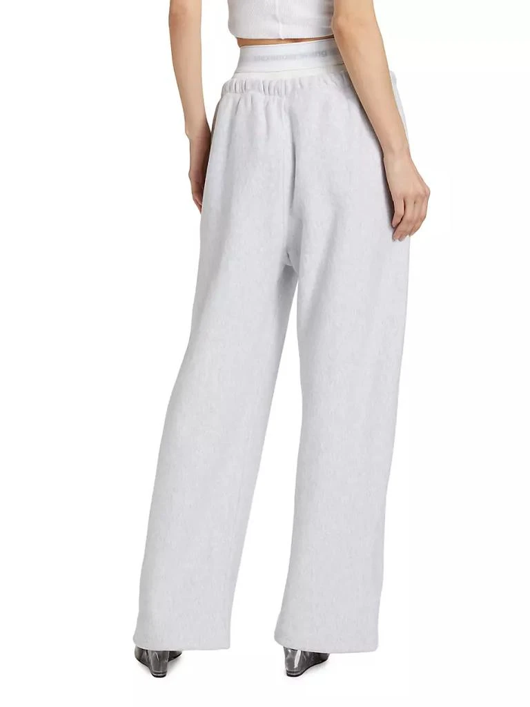 商品Alexander Wang|Exposed Brief Wide-Leg Sweatpants,价格¥3127,第5张图片详细描述