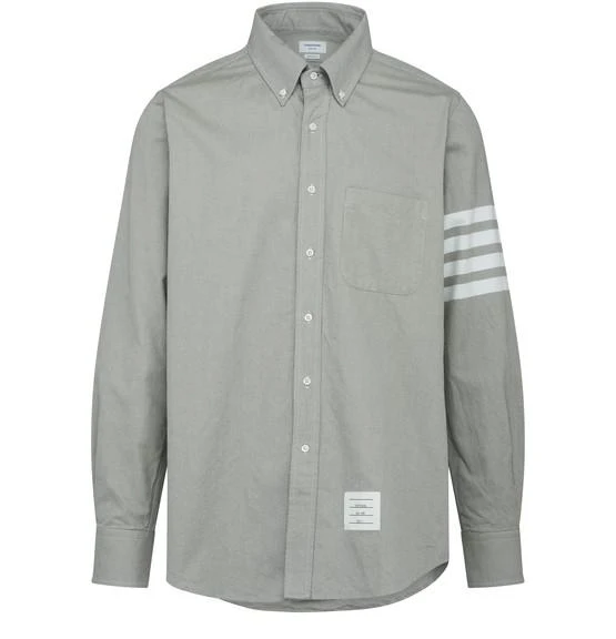 商品Thom Browne|4-Bar 棉质衬衫,价格¥4569,第1张图片