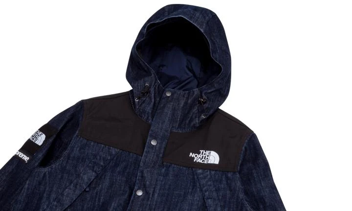 商品Supreme|Supreme TNF Denim Dot Shot Jacket,价格¥13487,第4张图片详细描述