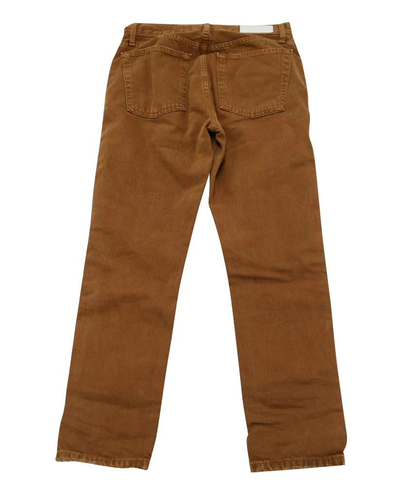 商品[二手商品] REDONE|Re/done 50s Cigarette Jeans in Brown Cotton,价格¥1561,第2张图片详细描述