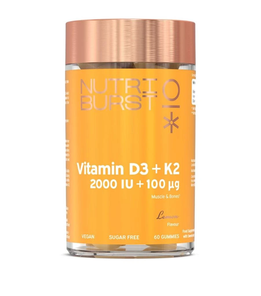 商品Nutriburst|Vitamin D3 + K2 (60 Gummies),价格¥196,第1张图片