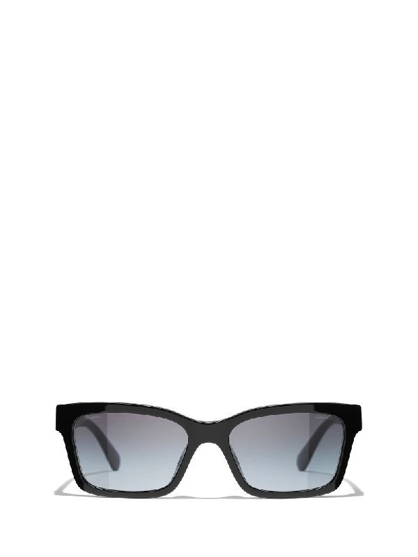 商品Chanel|CHANEL 黑色女士方形太阳镜 CH5417-1710S6,价格¥1989,第1张图片