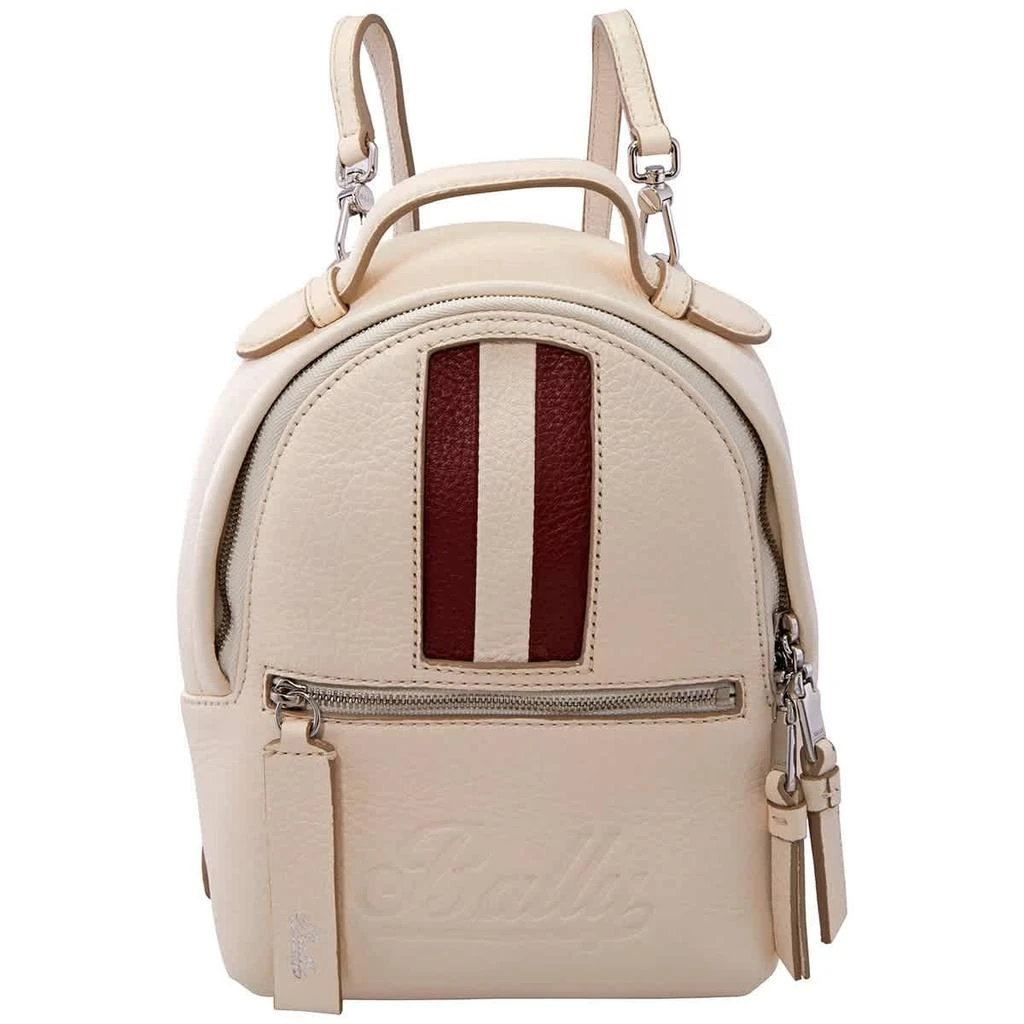 商品Bally|Ladies Taz Bone Leather Backpack,价格¥2592,第1张图片