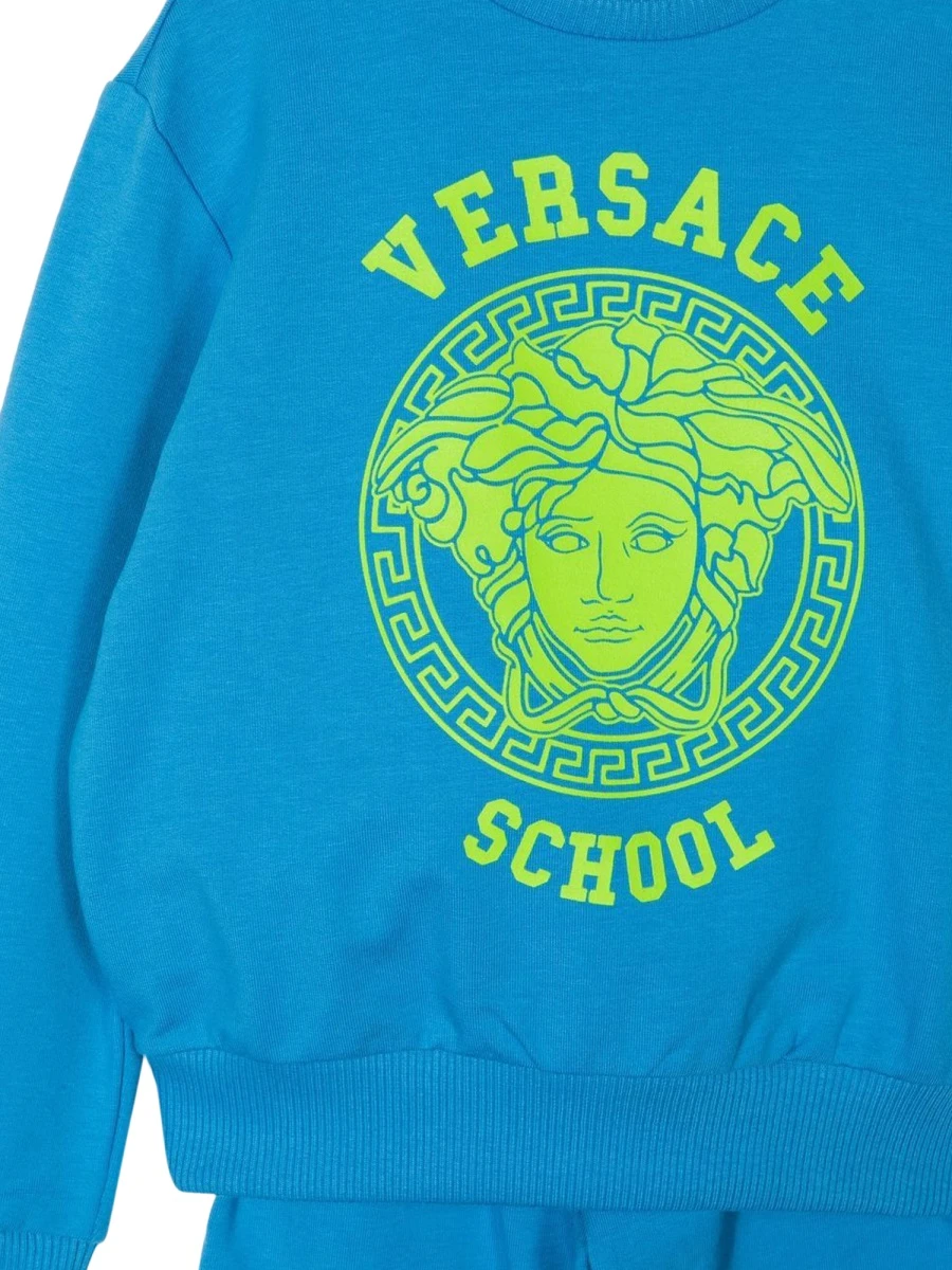 商品【商品预售7天】 Versace|Versace 男童套装 1000663B1A048082V850 宝蓝色,价格¥1170,第4张图片详细描述