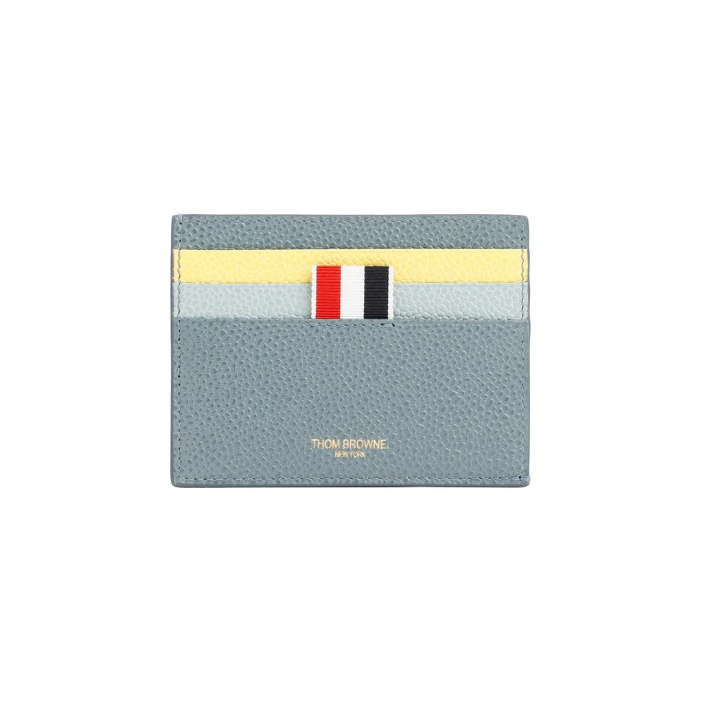 商品Thom Browne|THOM BROWNE  LEATHER CARD HOLDER SMALLLEATHERGOODS,价格¥1942,第1张图片