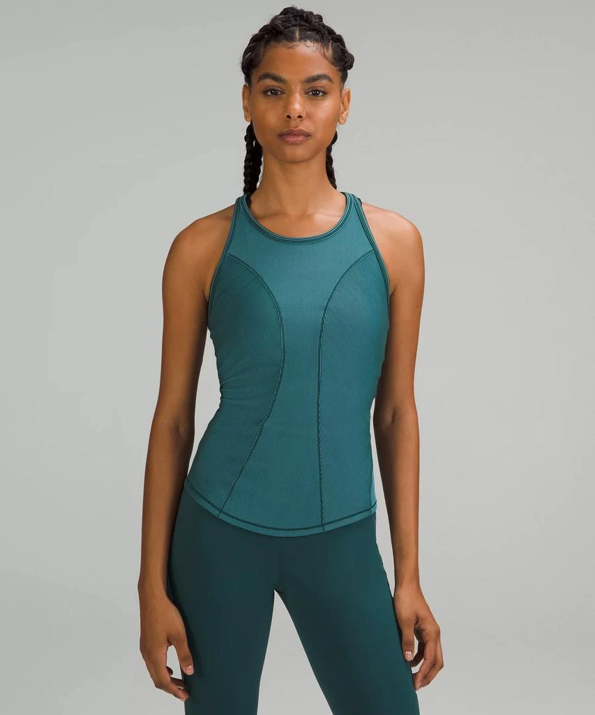 商品Lululemon|Base Pace Two-Toned Ribbed Tank Top,价格¥409,第1张图片