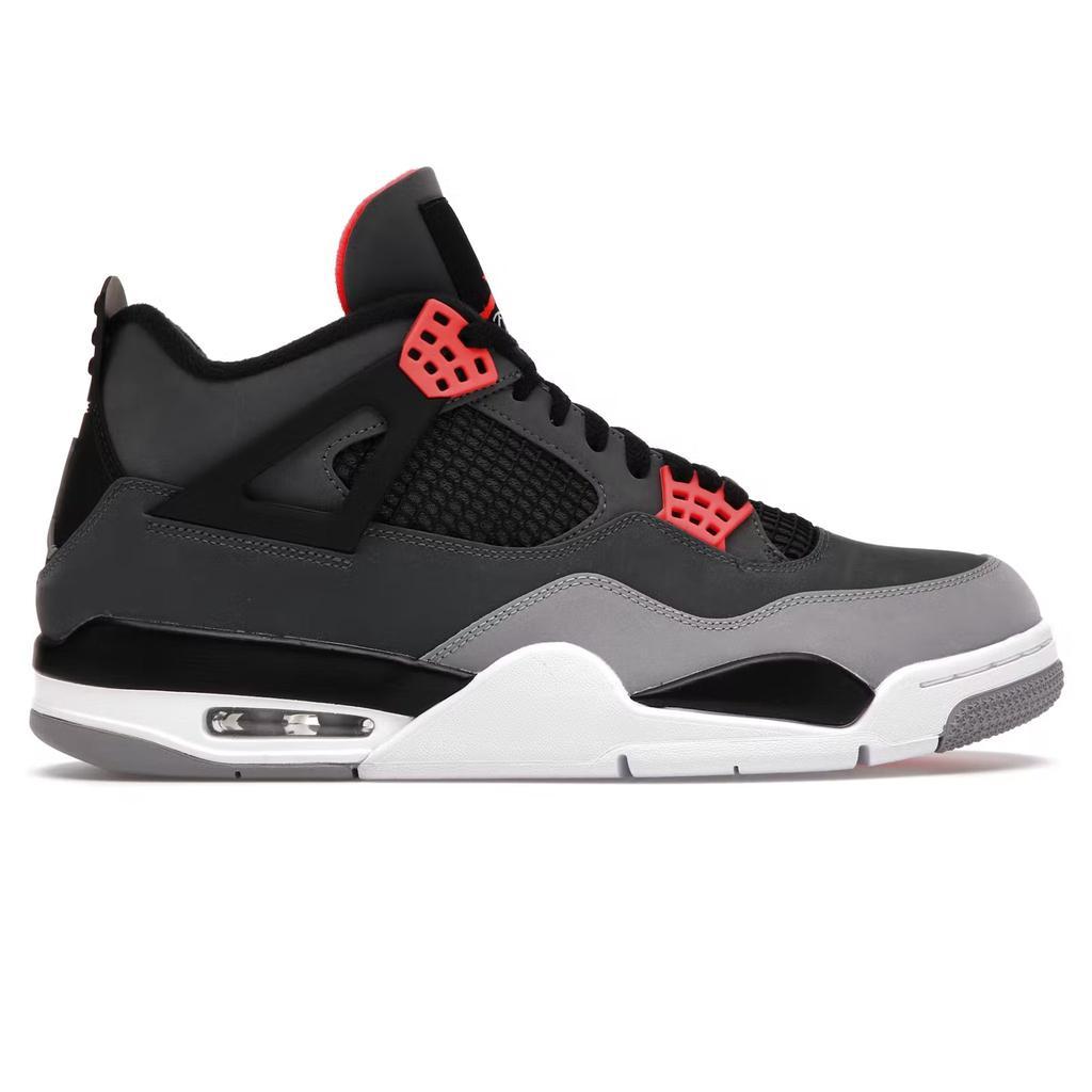 商品Jordan|Air Jordan 4 Retro Infrared,价格¥3301-¥3746,第1张图片