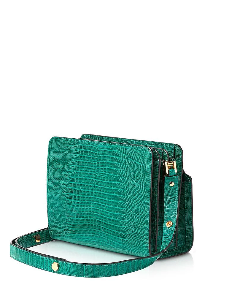 商品Marni|Jade Green Embossed Leather Shoulder Bag,价格¥12448,第4张图片详细描述
