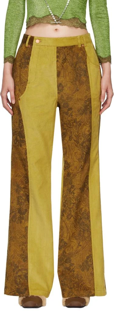 商品ANDERSSON BELL|Yellow Nessy Jeans,价格¥1017,第1张图片