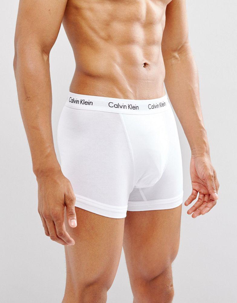商品Calvin Klein|Calvin Klein trunks 3 pack in cotton stretch,价格¥374,第6张图片详细描述