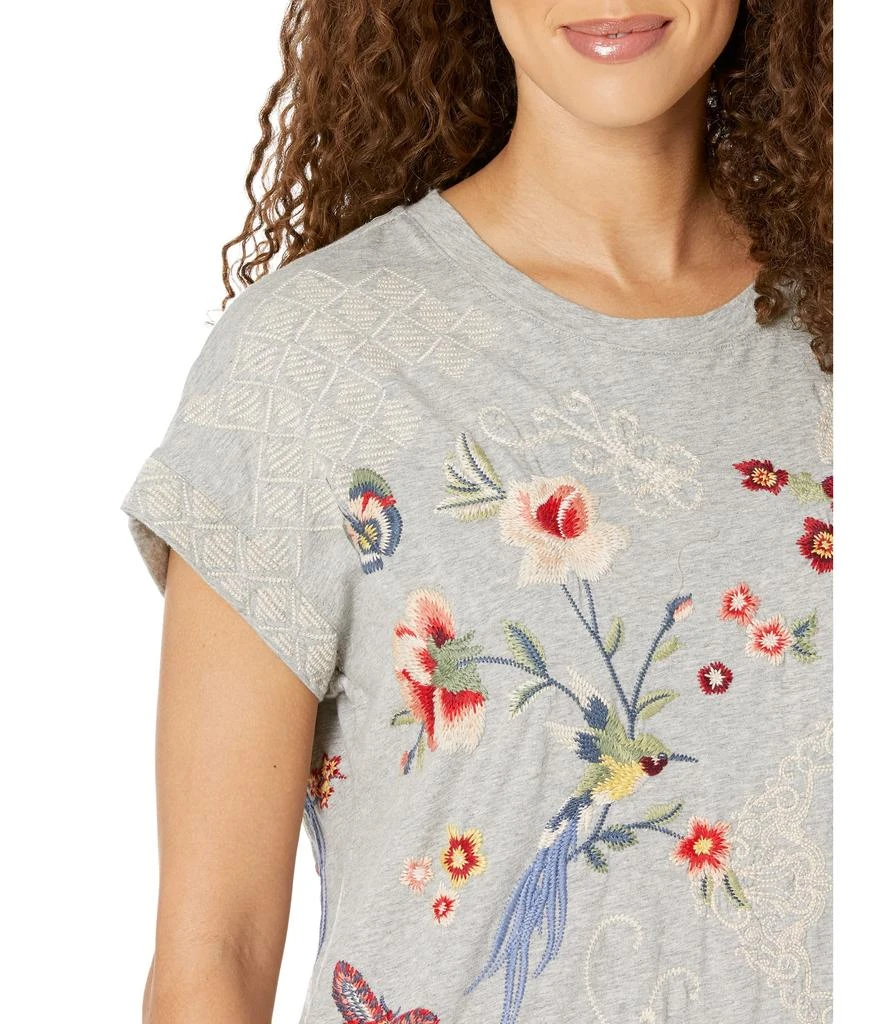 商品Johnny Was|Jailyn Relaxed Tee,价格¥730,第3张图片详细描述