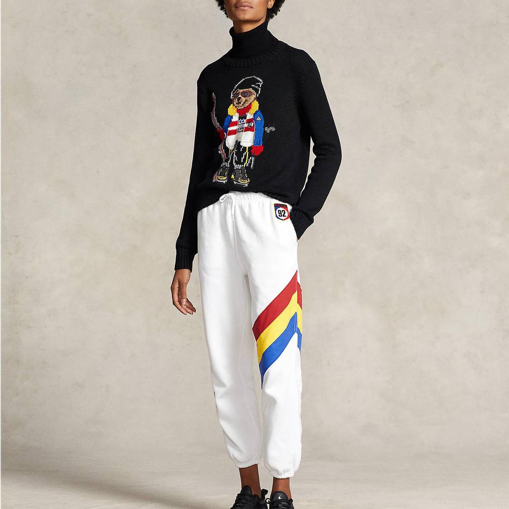 Polo Ralph Lauren Women's Ski Bear-Long Sleeve-Pullover Jumper - Black Multi商品第4张图片规格展示