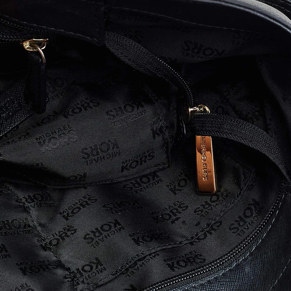 MICHAEL Michael Kors Black Leather Jet Set Travel Chain Tote 商品