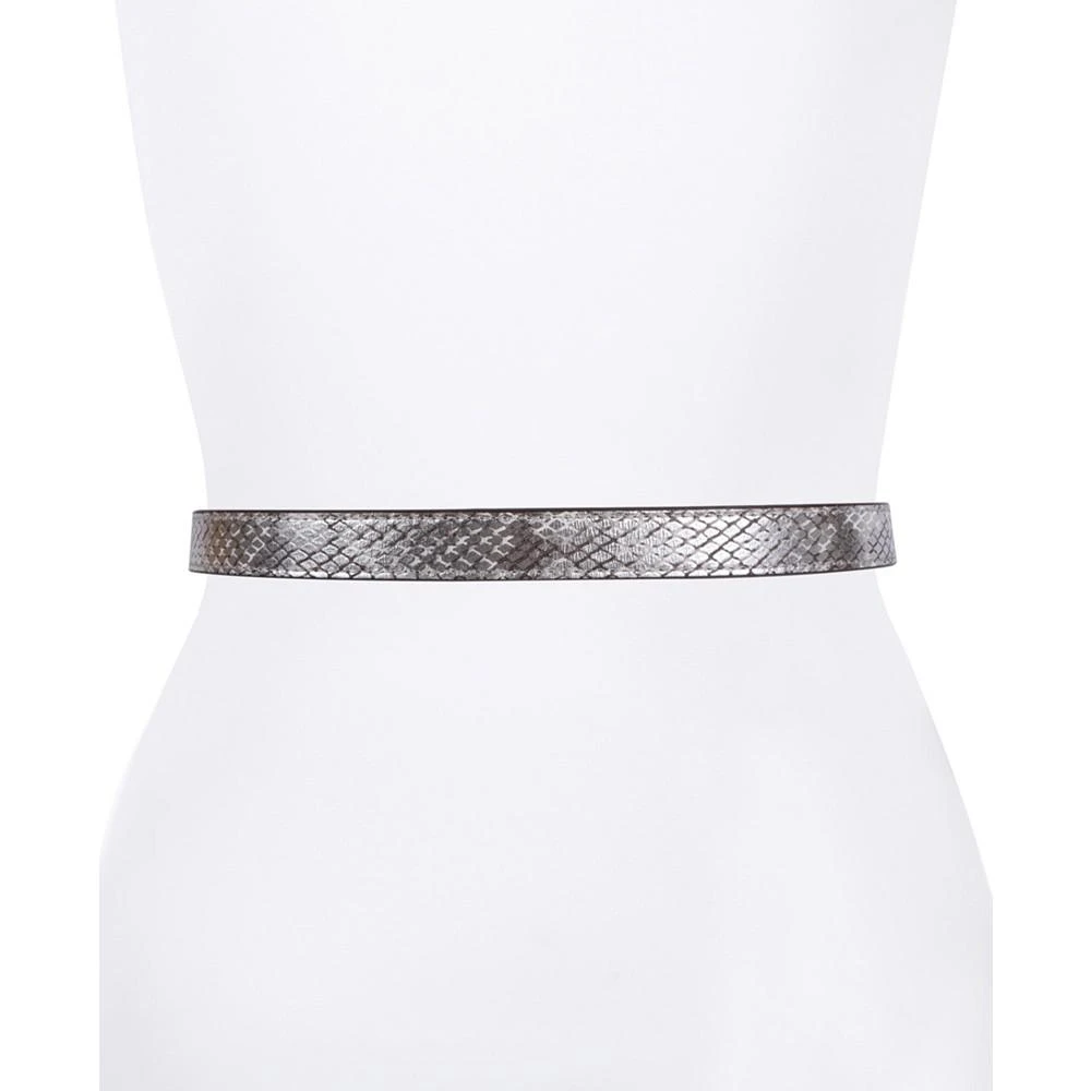 商品Michael Kors|Metallic Faux Snakeskin Leather Belt Bag,价格¥443,第3张图片详细描述