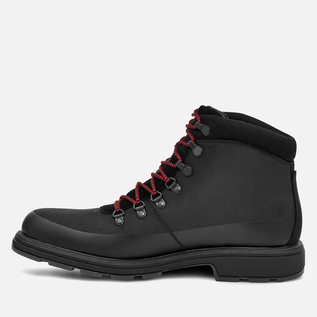 UGG Biltmore Waterproof Rubbed-Trimmed Leather Hiking-Style Boots商品第3张图片规格展示