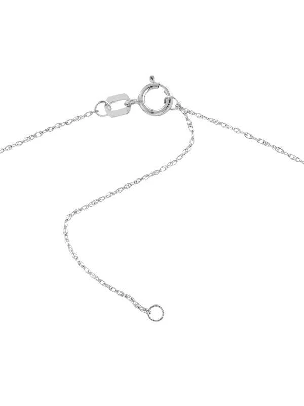 商品Saks Fifth Avenue|14K White Gold Mini Dog Tag Pendant Necklace,价格¥1852,第2张图片详细描述