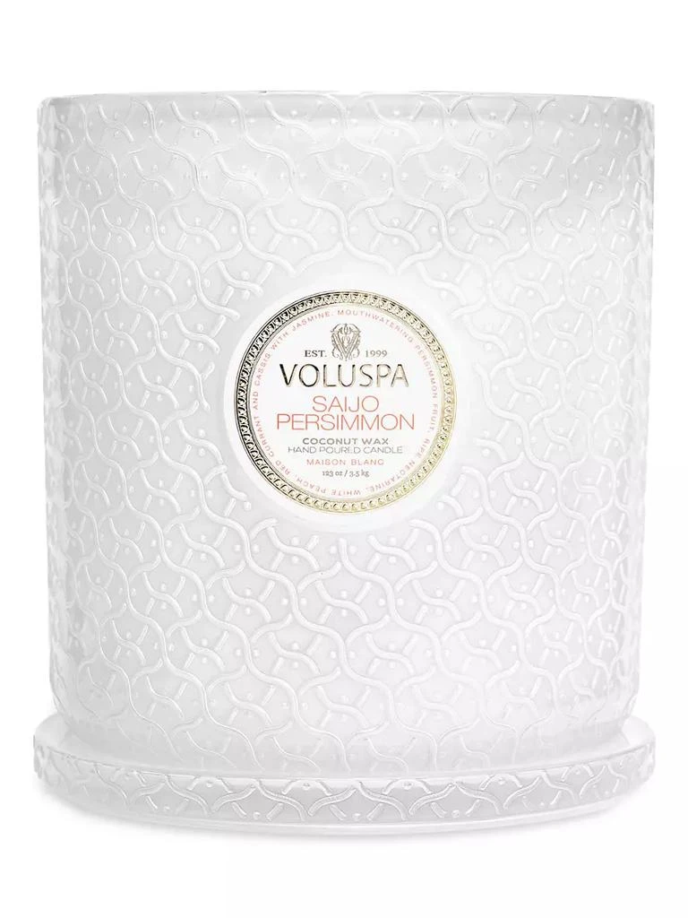 商品Voluspa|Saijo Persimmon 5-Wick Hearth Candle,价格¥1688,第3张图片详细描述