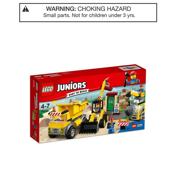 商品LEGO|Juniors175粒拆卸工地主题,价格¥225,第1张图片