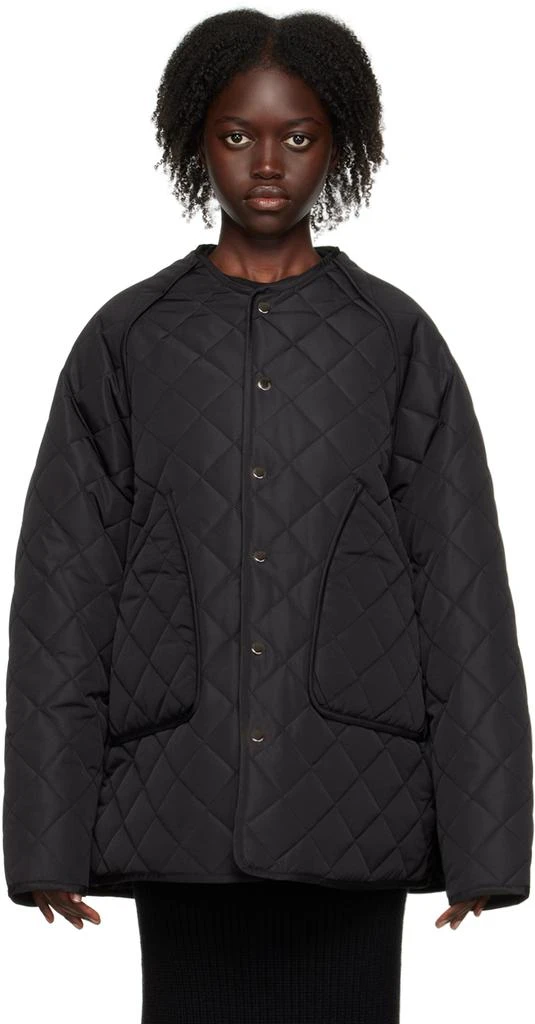 商品TRUNK PROJECT|Black Quilted Jacket,价格¥1052,第1张图片