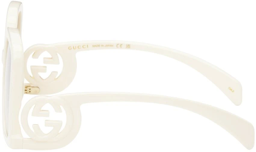 商品Gucci|Beige GG1326S Sunglasses,价格¥3319,第3张图片详细描述