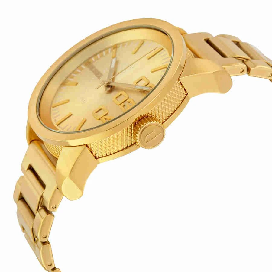 商品Diesel|Franchise All Gold Ion-plated Unisex Watch DZ1466,价格¥583,第2张图片详细描述