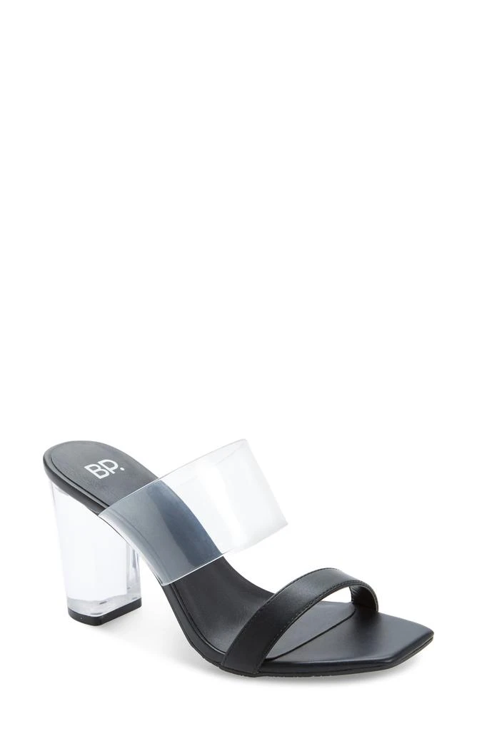 商品BP.|Naomi Clear Block Heel Sandal,价格¥187,第1张图片