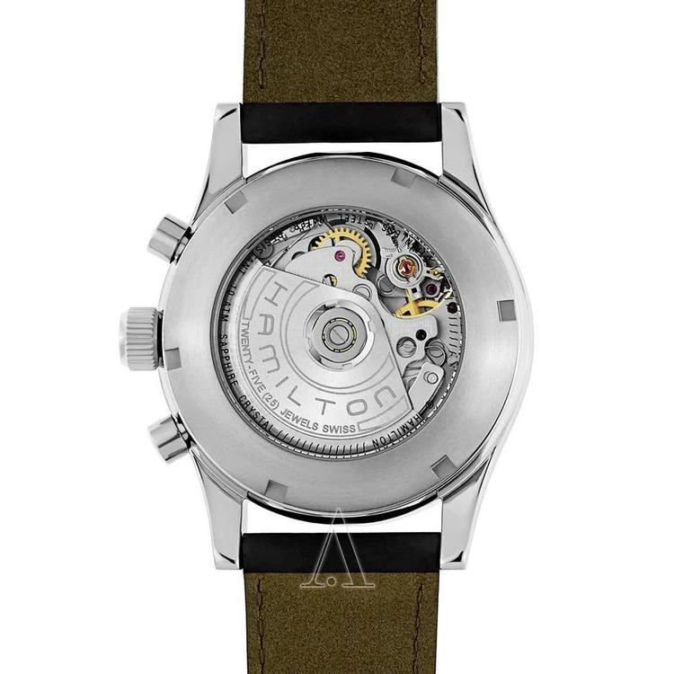 商品Hamilton|Khaki Field 男士多功能计时自动表,价格¥5572,第2张图片详细描述