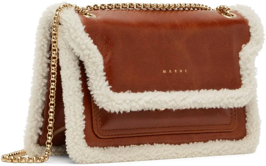 商品Marni|Brown Trunk Chain Shoulder Bag,价格¥5545,第2张图片详细描述