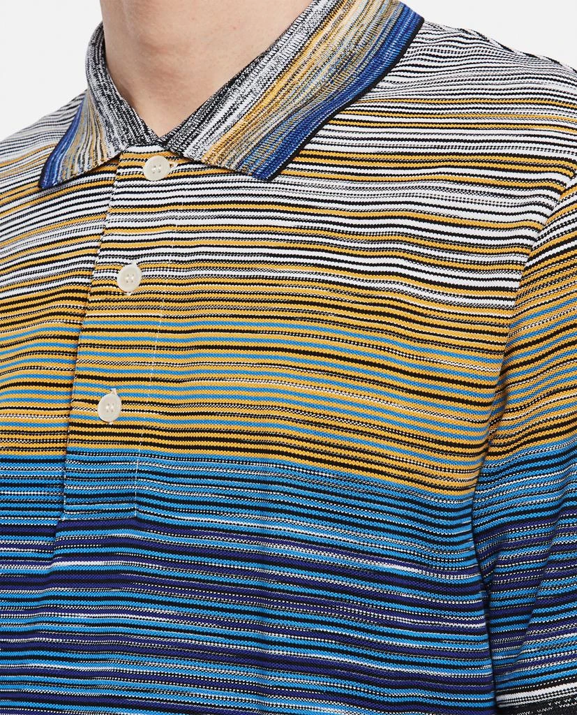 商品Missoni|COTTON STRIPED POLO SHIRT,价格¥2350,第4张图片详细描述