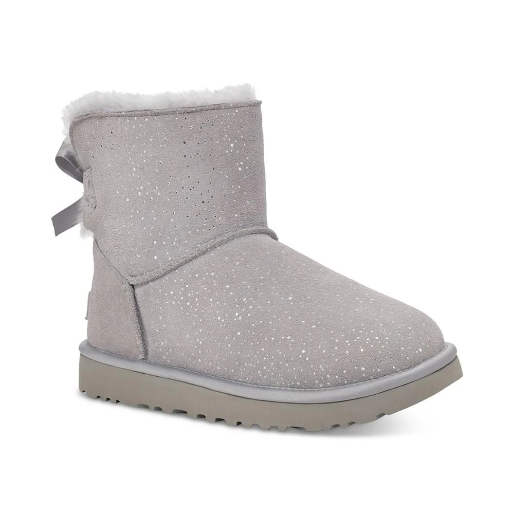 商品UGG|Women's Mini Bailey Bow Metallic Spots Booties,价格¥640,第1张图片