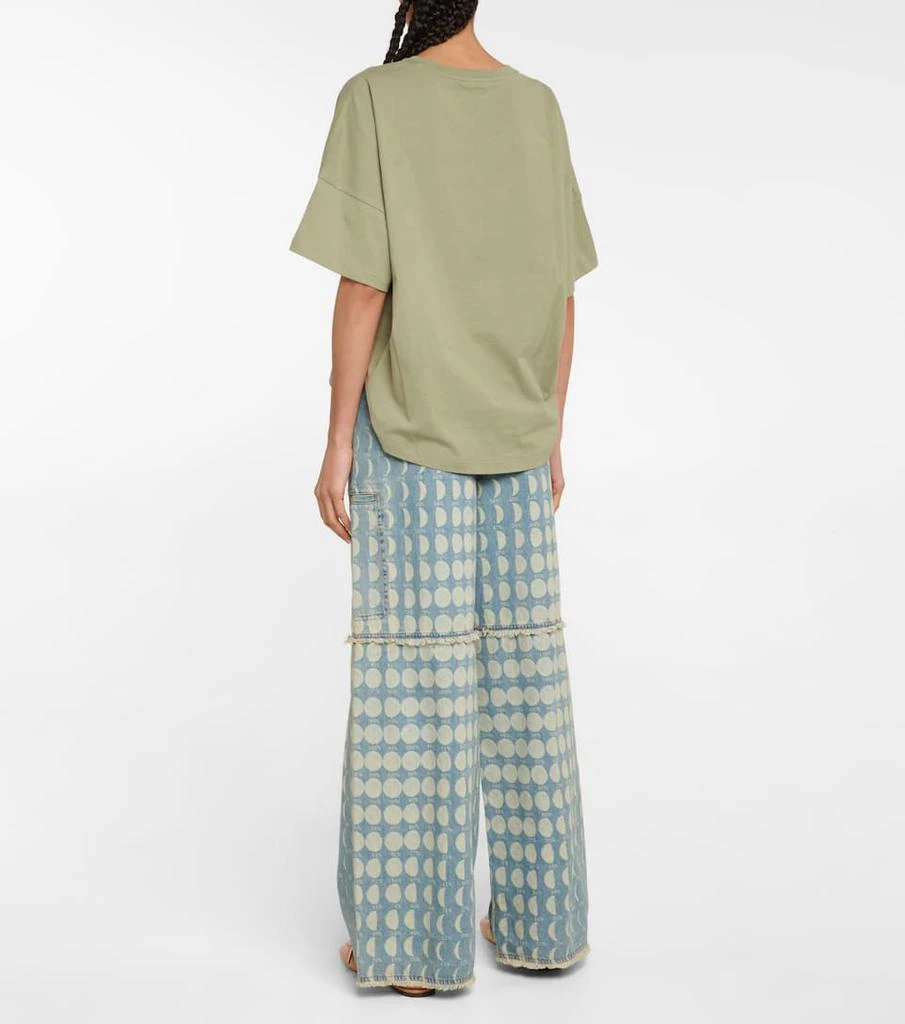商品Loewe|Anagram大廓形针织T恤,价格¥3777,第3张图片详细描述