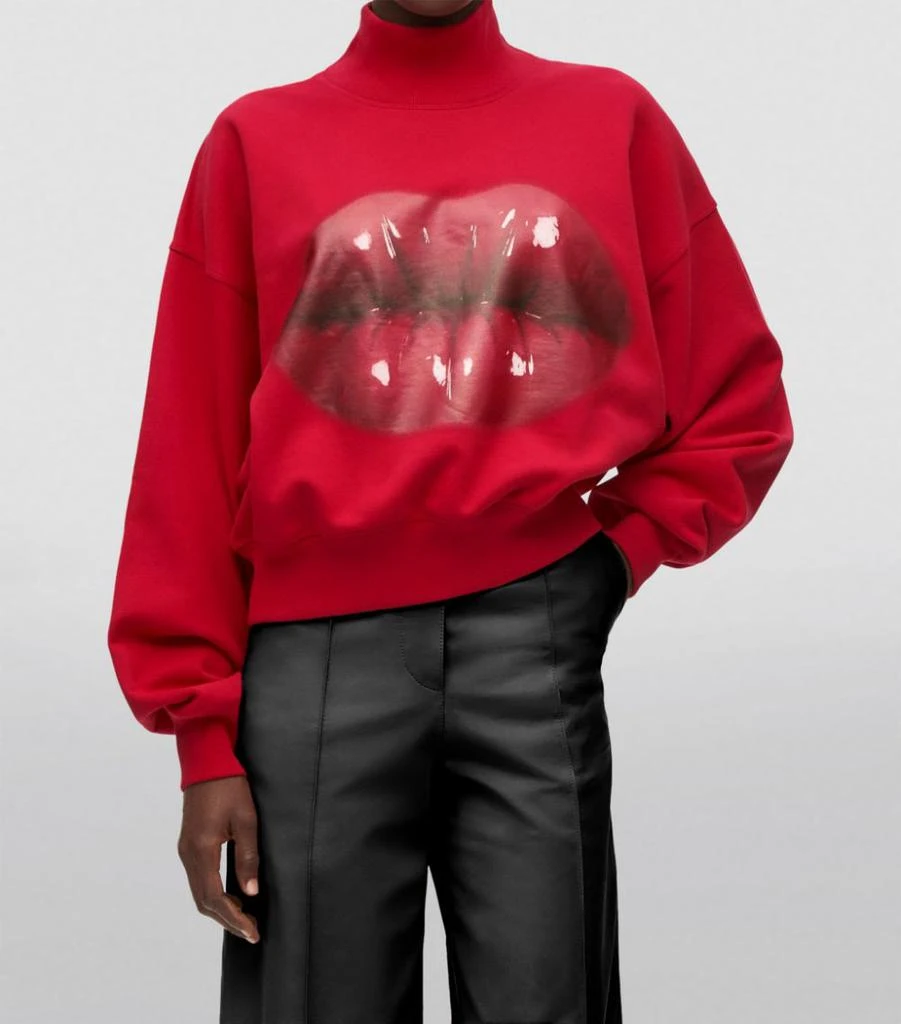 商品Loewe|Lips High-Neck Sweatshirt,价格¥5816,第3张图片详细描述