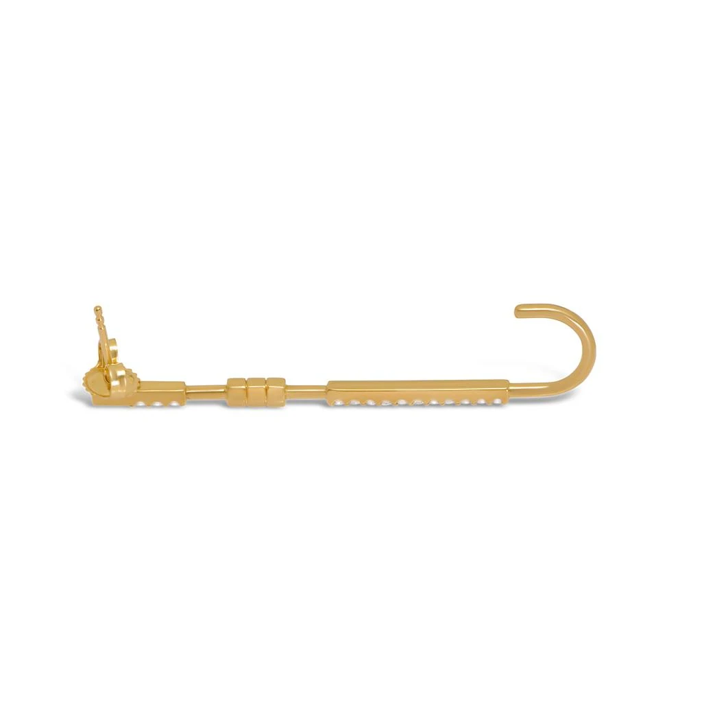 商品AME|Âme Totem 18K Yellow Gold, Lab-Grown Diamond 0.26ct. tw. High Helix Ear Cuff,价格¥9247,第4张图片详细描述