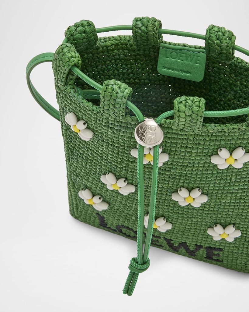 Loewe x Paula's Ibiza Drawstring Pocket Flower Crossbody Bag