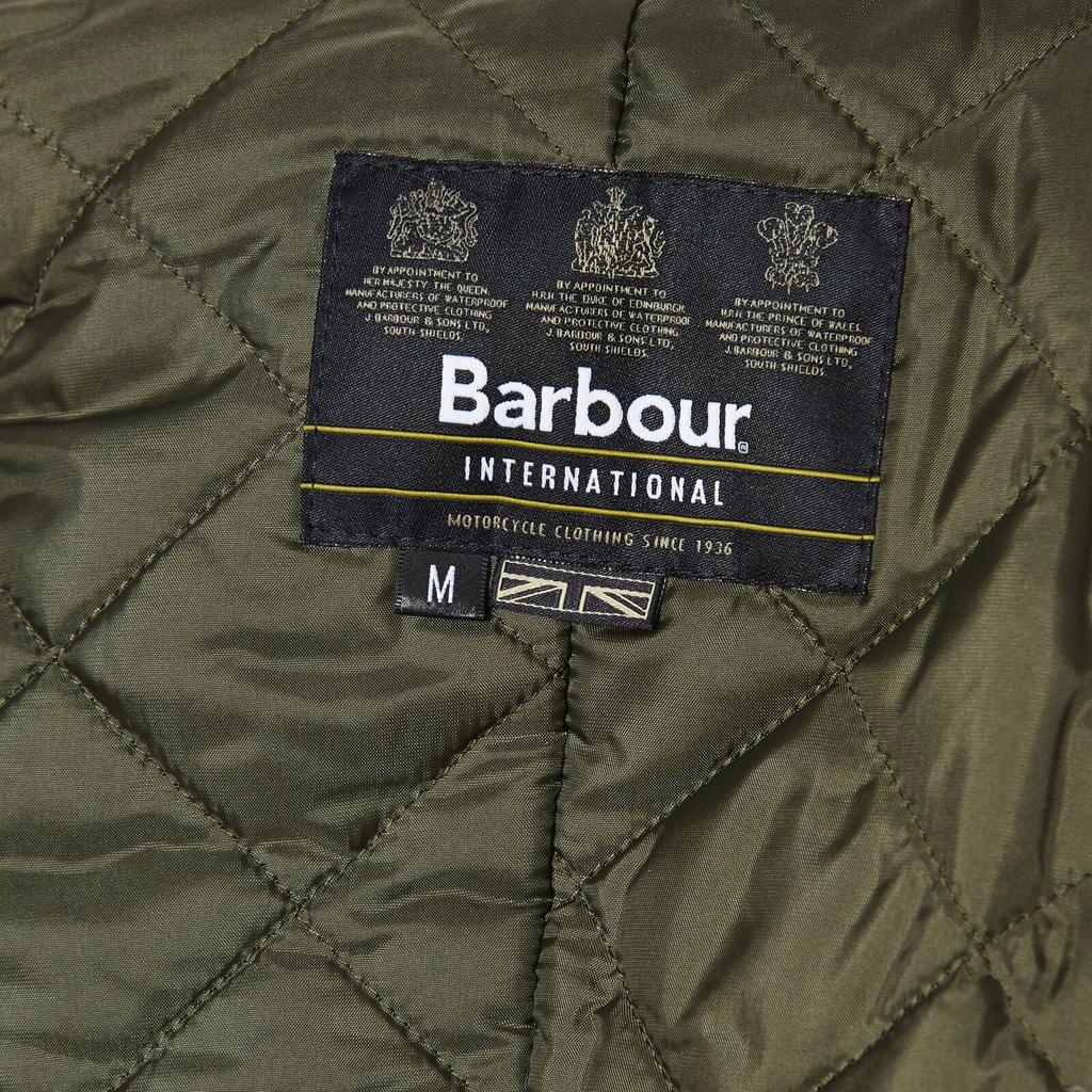 Barbour International Men's Duke Wax Jacket - Sage商品第8张图片规格展示