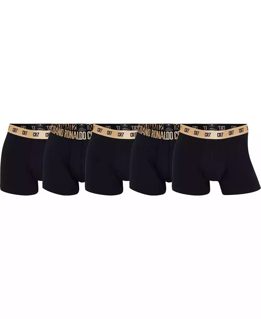 商品CR7|Cristiano Ronaldo Men's Trunk, Pack of 5 with Travel Bag,价格¥427,第1张图片