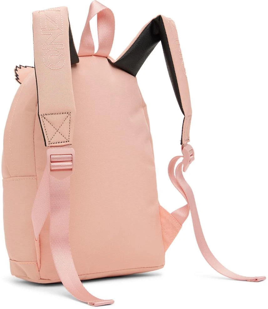 商品Kenzo|Kids Pink Tiger Ears Backpack,价格¥1035,第3张图片详细描述