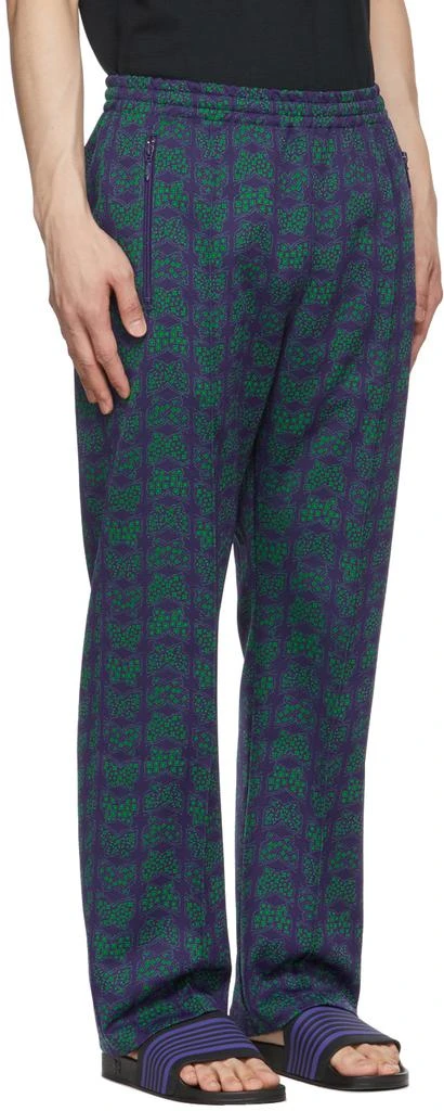 商品Needles|Purple & Green Track Lounge Pants,价格¥878,第2张图片详细描述
