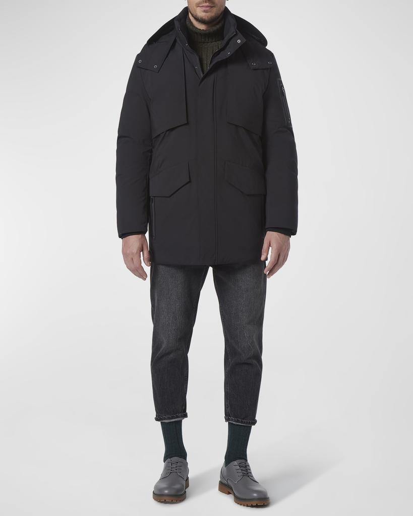 商品Andrew Marc|Men's Jolson Heat-Sealed Parka,价格¥3220,第4张图片详细描述