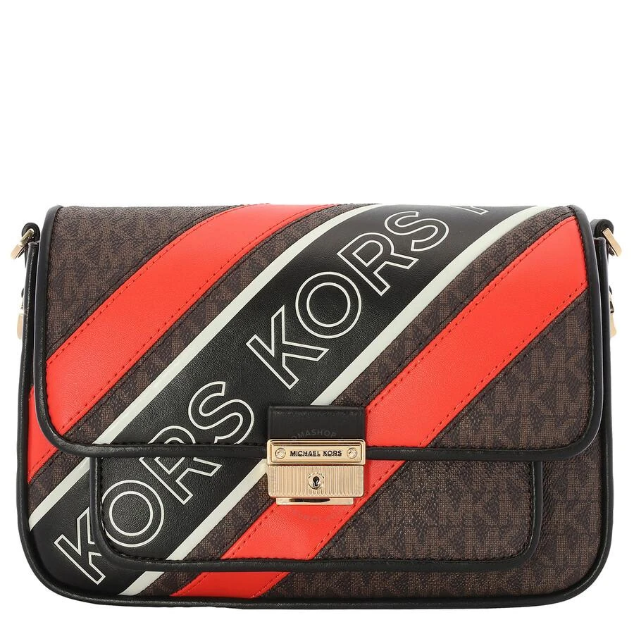 商品Michael Kors|Brown Ladies Signature Bradshaw Medium Messenger Crossbody Bag,价格¥1911,第1张图片