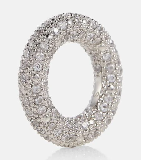 商品Jil Sander|Crystal-embellished ring,价格¥2217,第4张图片详细描述